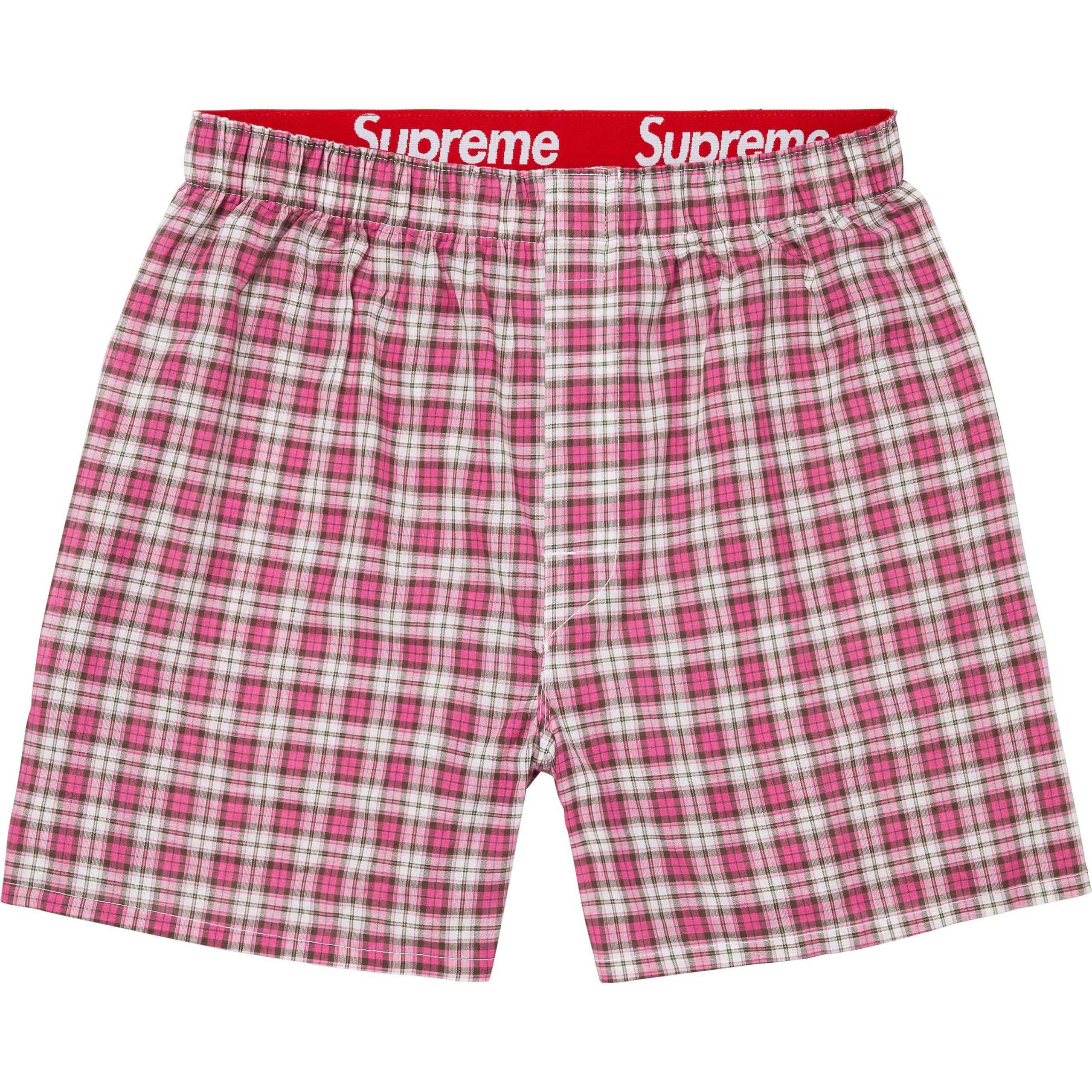 Supreme®/Hanes® Plaid Boxers (4 Pack) view 5